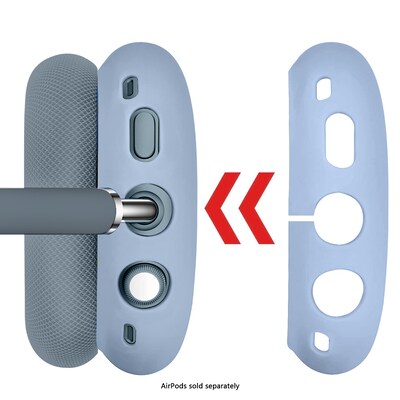 SaharaCase Silicone Combo Kit Case for AirPods Max, Sky Blue (HP00185)