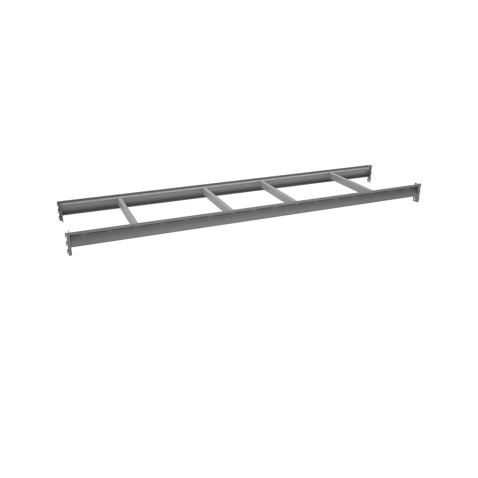 Tennsco Bulk Storage Extra Shelf, Supports 2150 lb., Medium Grey, 96W x 24D
