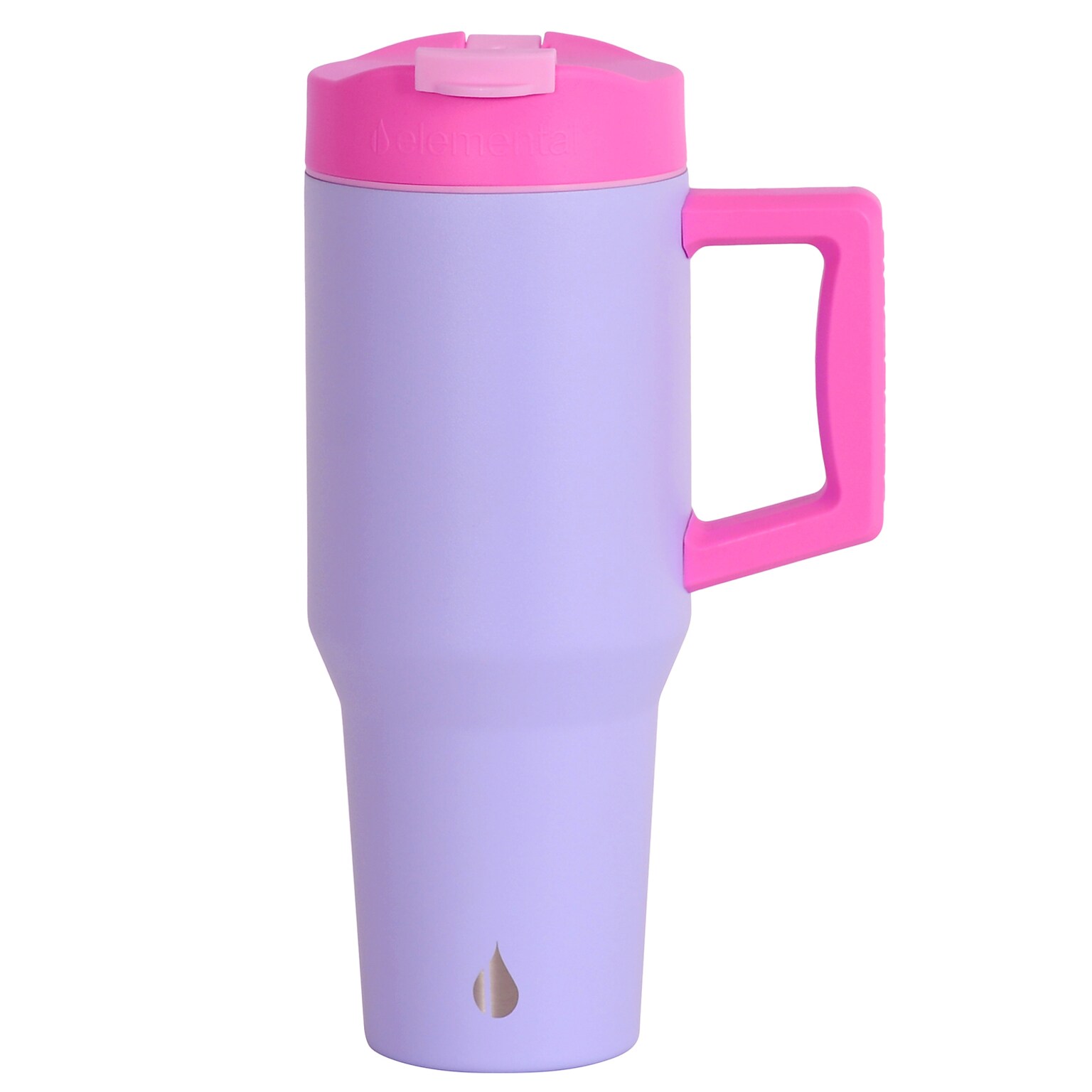Elemental Commuter Stainless Steel Double Wall Insulated, 32 oz., Lilac Tie Dye (EMLET32LCTD8)