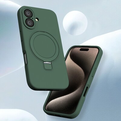 SaharaCase Venture MagSafe Phone Case for iPhone 16, Shock Absorbing, Cactus Green (CP00637)