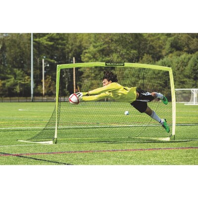 Franklin Blackhawk Portable Soccer Goal, Black/Yellow (W13369)