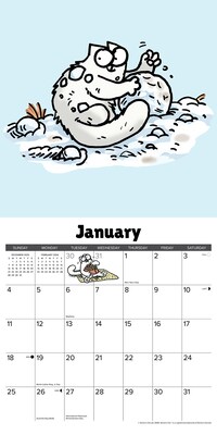 2026 Willow Creek Simon's Cat 12" x 12" Monthly Wall Calendar (52808)