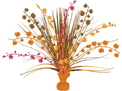 Amscan Thanksgiving Centerpiece, Multicolor, 6/Pack (111275)
