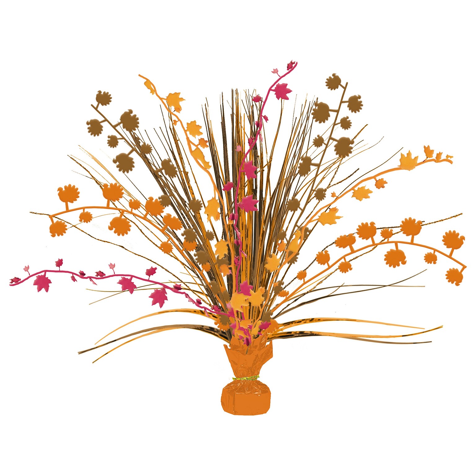 Amscan Thanksgiving Centerpiece, Multicolor, 6/Pack (111275)