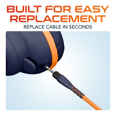 Delton Ascent S35  3.5mm Replacement Audio Cables, 3/Pack (DHAAS35B3)