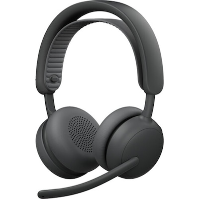 Logitech Zone Wireless 2 ES USB-C Bluetooth Stereo Phone & Computer Headset, UC Certified, Black (981-001497)
