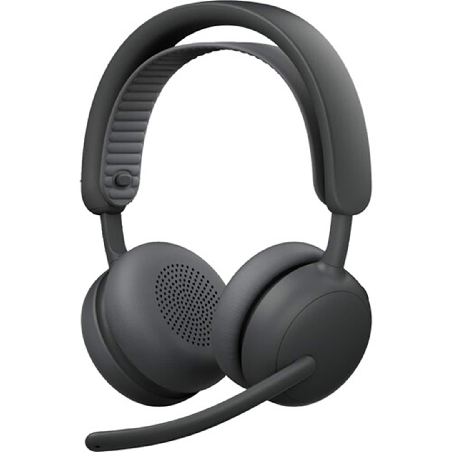 Logitech Zone Wireless 2 ES USB-C Bluetooth Stereo Phone & Computer Headset, UC Certified, Black (981-001497)