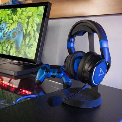 Lexip Metaltech Bluetooth Gaming Headset, Cobalt (JVAMUL00160)