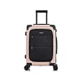 DUKAP TOUR Polycarbonate/ABS Hardside Carry-On Suitcase, Champagne (DKTOU00S-CHA)