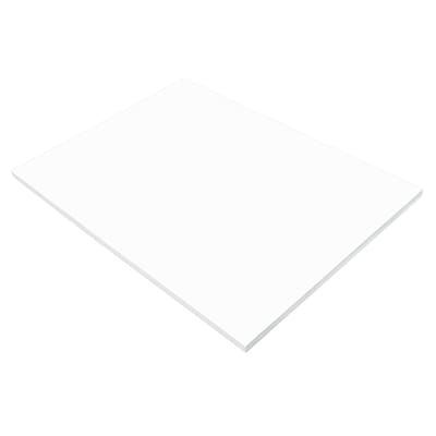 Prang Construction Paper, 18 x 24, Bright White, 50 Sheets/Pack (P8717)