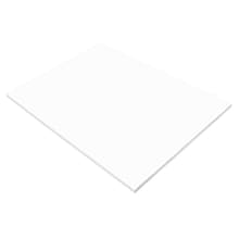 Prang Construction Paper, 18 x 24, Bright White, 50 Sheets/Pack (P8717)