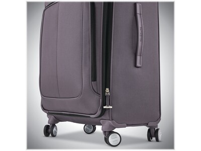 Samsonite SoLyte DLX Polyester 4-Wheel Spinner Luggage, Mineral Gray (123567-1560)