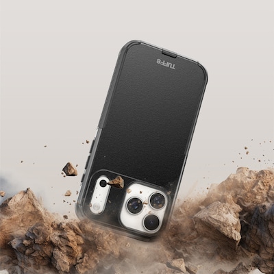 TUFF8 Impact Dual-Layer Rugged MagSafe Phone Case for iPhone 18 Pro Max, Shock Absorbing, Black (T8I-IP1804)
