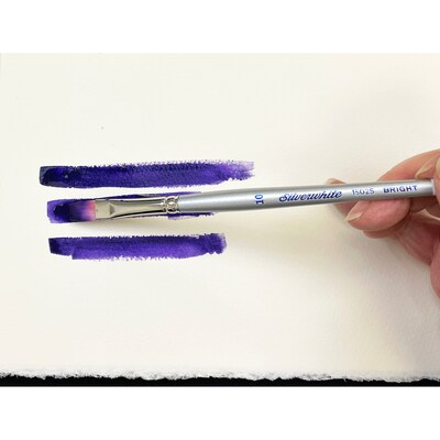 Silver Brush Silverwhite Foundation Basic 6-Piece W/C Brush Pack (SLVSW1522S)
