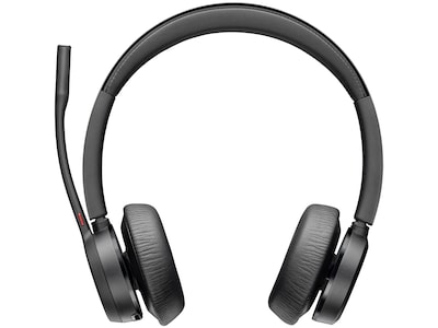 Poly Voyager 4300 UC Series USB-A Bluetooth Stereo Phone & Computer Headset, MT Certified (77Z00AA)