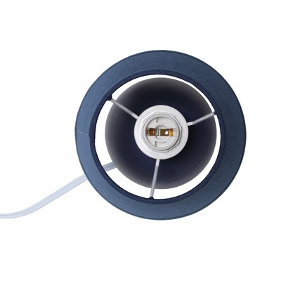 Simple Designs 8.66" LED Table Lamp, Blue (LT2008-BLU-LB)