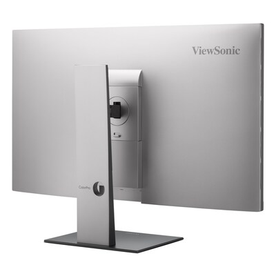 ViewSonic ColorPro 32" 4K Ultra HD 60Hz LCD Monitor, HDR400, Black/Silver, Universal Docking Station (VP3276T-4K)