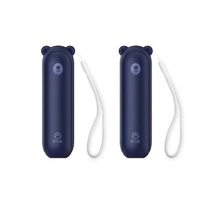 JisuLife Handheld Fan, Blue (FHL08ROBU-KIT-2)