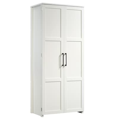 Sauder HomePlus 69H Storage Cabinet with 4 Shelves, White (424001)