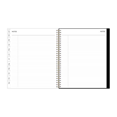 2026 Blue Sky Baccara Dark Floral 8" x 10" Monthly Personal Planner (110216-26)