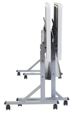 NPS Flip-N-Store Training Table, 24 x 60, Speckled Gray  (BPFT24601)
