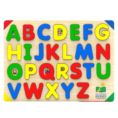 The Learning Journey International 26-Piece Lift & Learn ABC Puzzle (LJI285138)