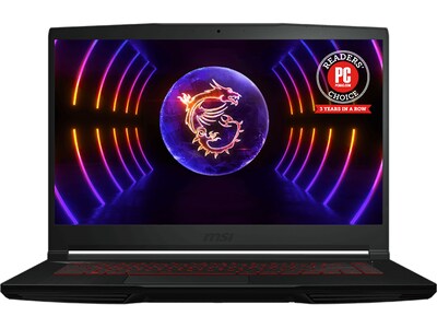 MSI Thin GF63 12VF-252US 15.6 Laptop, Intel Core i7 12th, 16GB Memory, 1TB SSD, Windows 11 Pro (THINGF6312252)