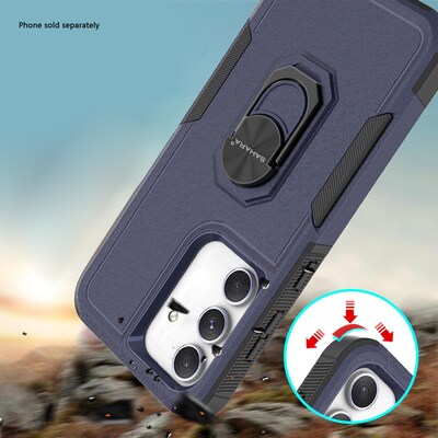 SaharaCase Raider Phone Case for Galaxy A36 5G, Shock Absorbing, Midnight Blue (CP00731)