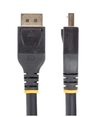 StarTech 25 Display Port to Display Port Audio/Video Cable, Male to Male, Black (DP14A-7M-DP-CABLE)