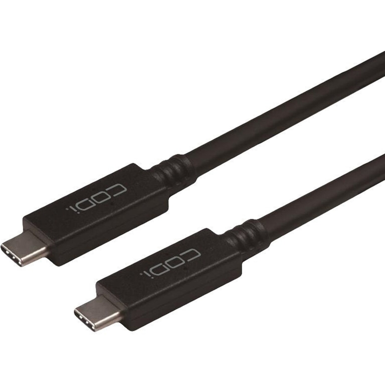 CODi 3 USB-C to USB-C Power Cable, Black (A01150)