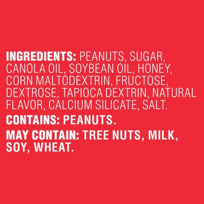 Pick Me Up Provisions™ Honey Roasted Peanuts, 2 oz., 36 Bags/Box? (PM63391)