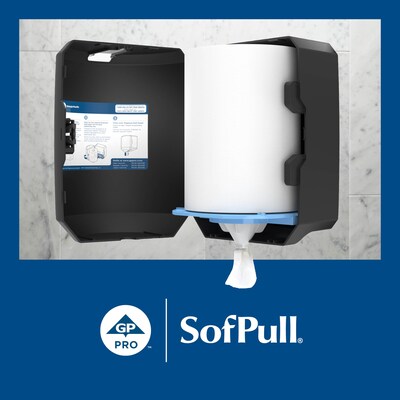SofPull Junior Centerpull Paper Towels, 1-ply, 275 Sheets/Roll, 8 Rolls/Pack (28125)