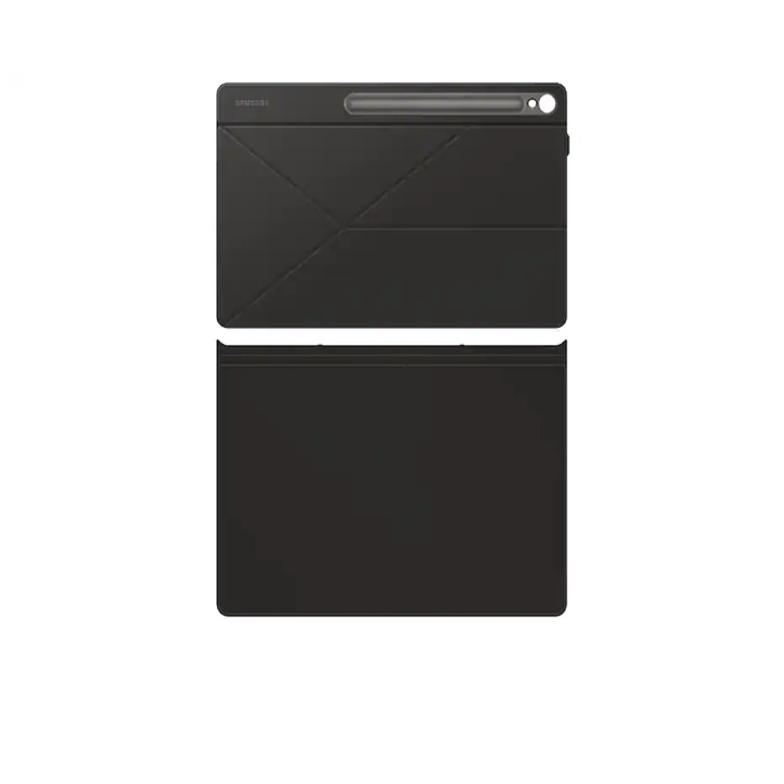 Samsung Polyurethane 13.1 Smart Book Cover for Galaxy Tab S10 FE+, Black (EF-BX620PBEGUJ)