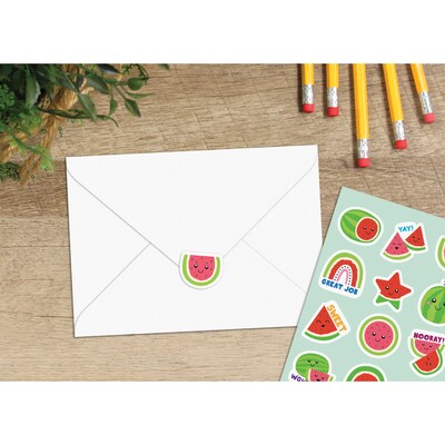 Teacher Created Resources Watermelon Smelly Stickers, Multicolored, 120/Pack, 6/Packs/Bundle (TCR9444-6)