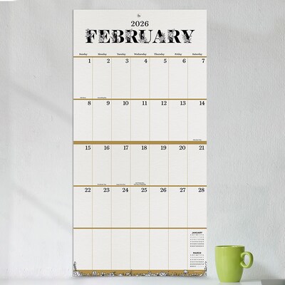 2026 TF Publishing Big Grid 12" x 12" Monthly Wall Calendar (26-1103)