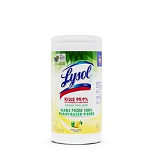 Lysol Disinfecting Wipes, Fresh Citrus Scent, 70 Wipes/Pack (1920049128)