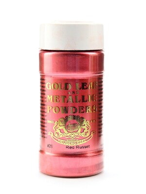 Gold Leaf And Metallic Co. Metallic And Mica Powders Red Russet 2 Oz. (GLMP-0028-001)