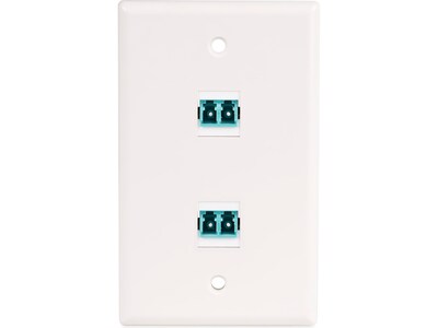 StarTech LC to LC Coupler, Female to Female, White (DMFKSLCLCCOUPLER)