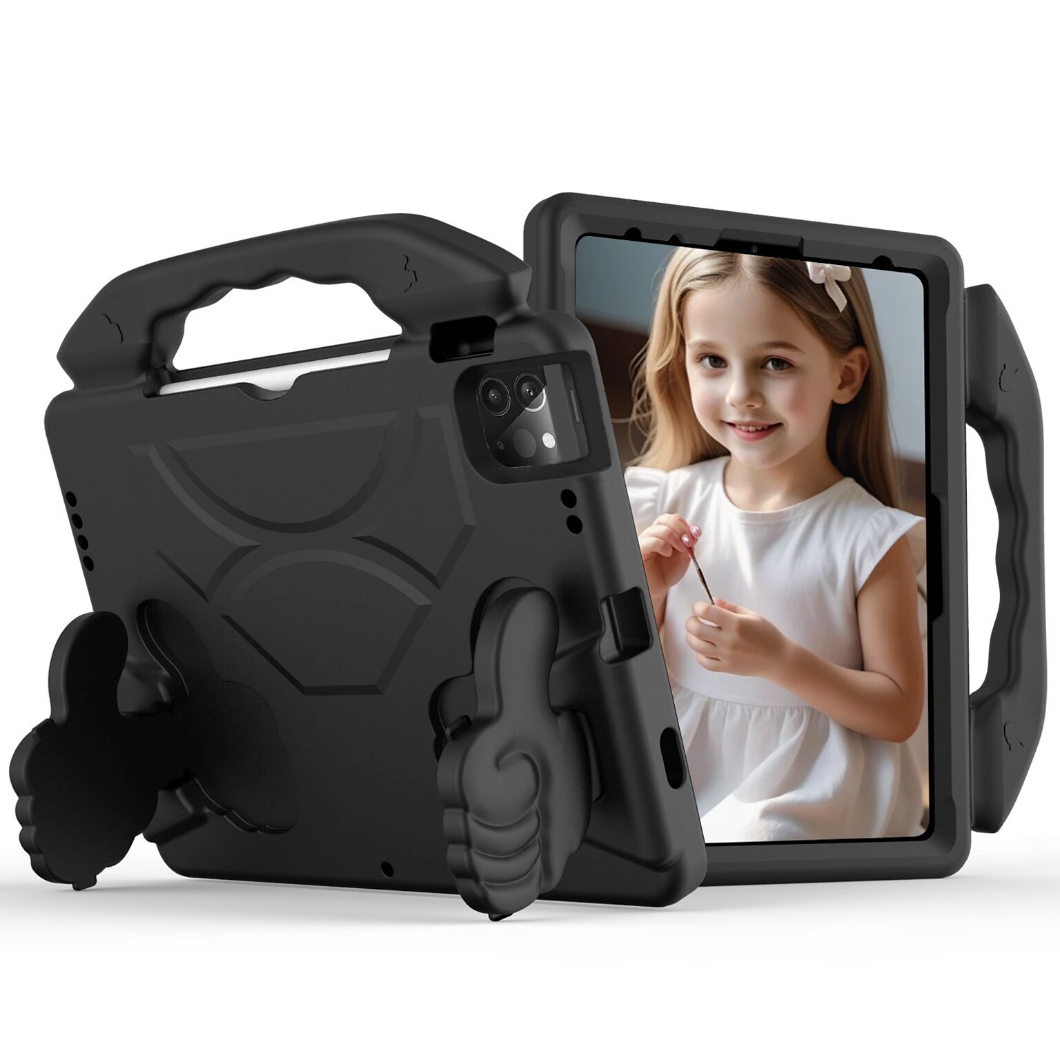 SaharaCase KidProof Case for iPad Pro 11 (M4 2024/M5 2025), Scorpion Black (TB00403)