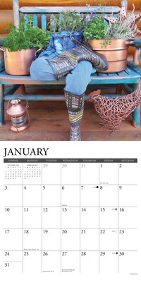 2027 Willow Creek Country Chic 12" x 12" Monthly Wall Calendar, Assorted Colors (59869)