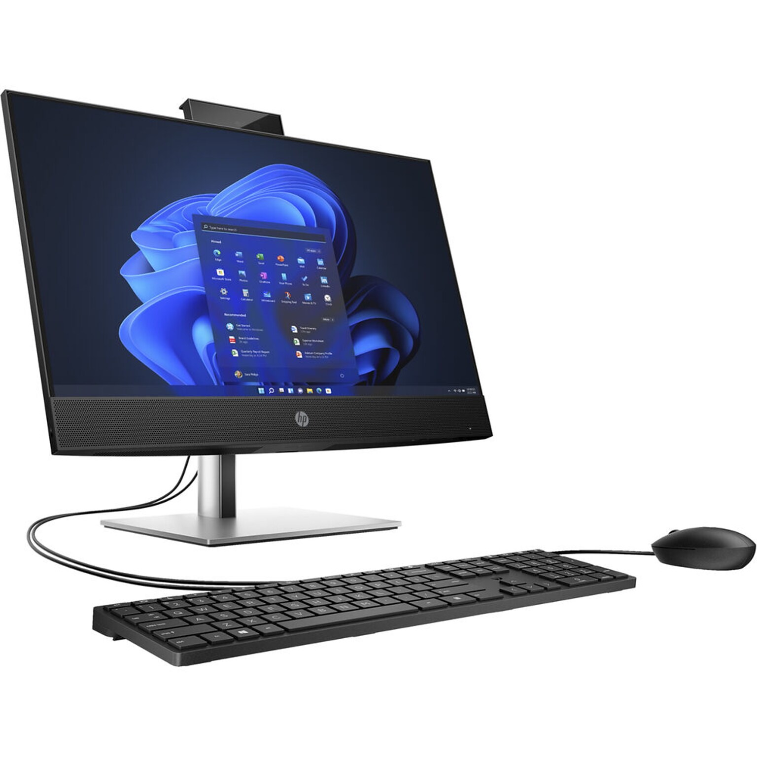 HP ProOne 440 G9 All-in-One Desktop Computer, Intel Core i5-14500, 8GB RAM, 256GB SSD, Windows 11 Pro, Mouse & Keyboard Included