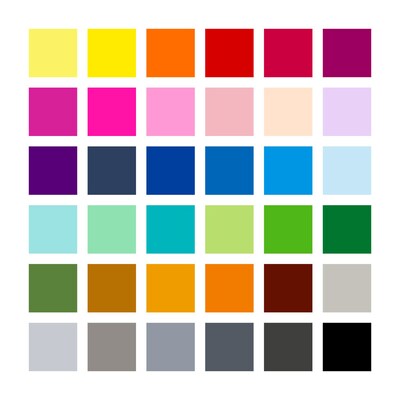 STAEDTLER Pigment Arts Multi Ink Brush Pens, Permanent, Multi Surface, Assorted Colors, 36/Pack (STD371C36)