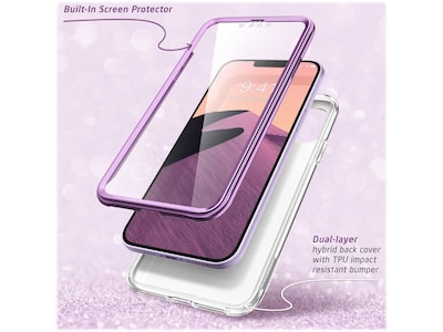 i-Blason Cosmo Marble Purple Case for iPhone 14 Plus (iPhone2022-6.7-Cosmo-SP-Ameth)