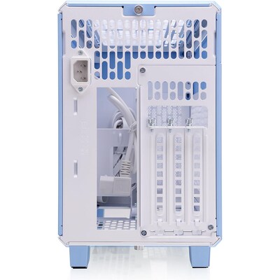 Thermaltake TR100 Mini-Tower Chassis Computer Case, Hydrangea Blue (CA-11A-00SFNN-00)