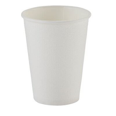 Dixie PerfecTouch Insulated Paper Hot Cup, 12 oz., White, 1000/Carton (5342W)