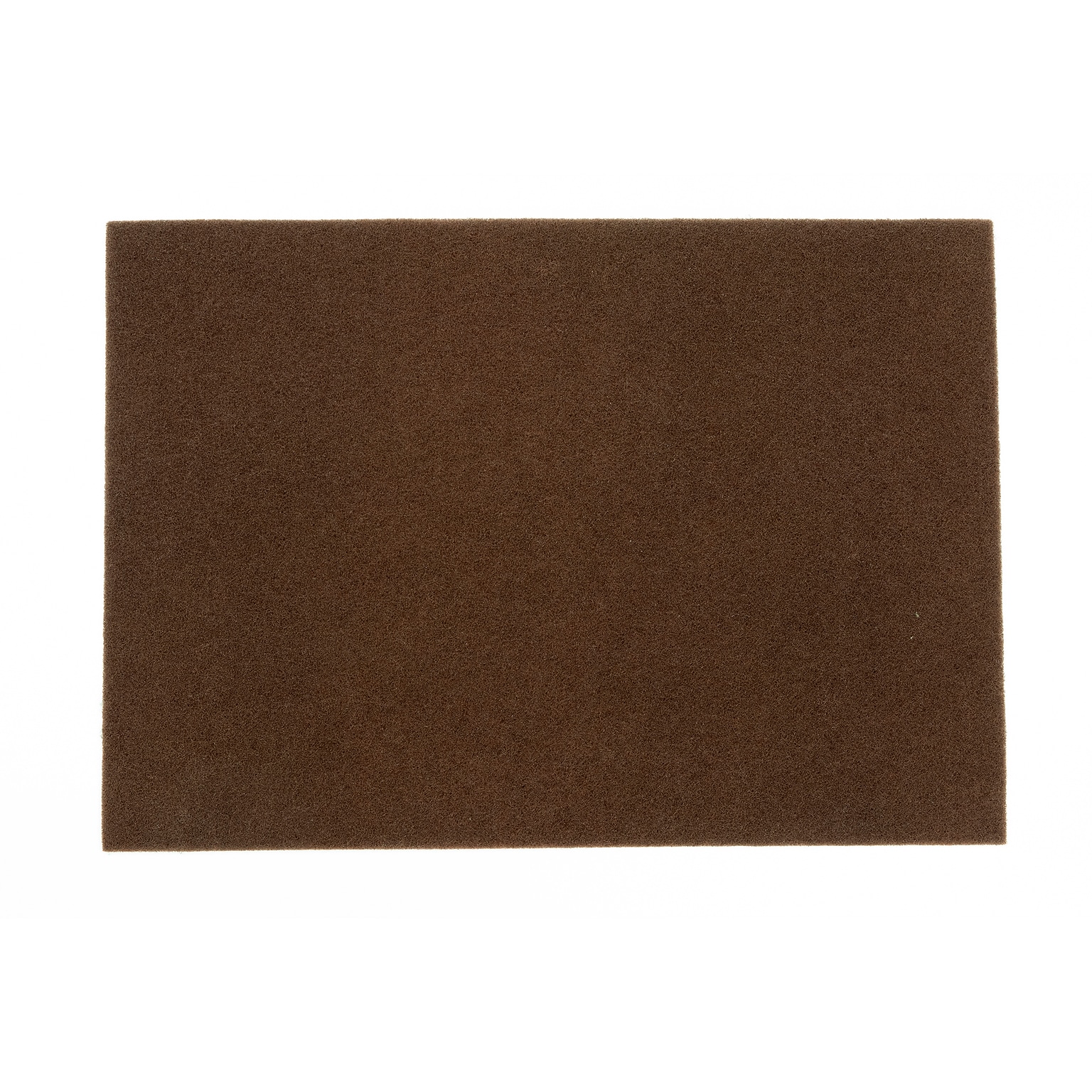 Square Scrub Pivot 20 x 14 Stripper Floor Pad, Brown, 10/Pack (SS P1420SQP)