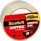 Scotch Commercial Grade Shipping Packing Tape, 1.88" x 54.6 yds., Clear (3750)