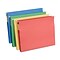 Staples Hanging File Folders, 3.5 Expansion, Letter Size, Assorted Colors, 4/Pack (TR419192)