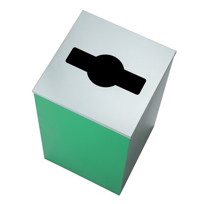 Alpine Industries Recycling Bin Slotted Lid, Square,Gray (ALP4450-01-LID-M-GRY)