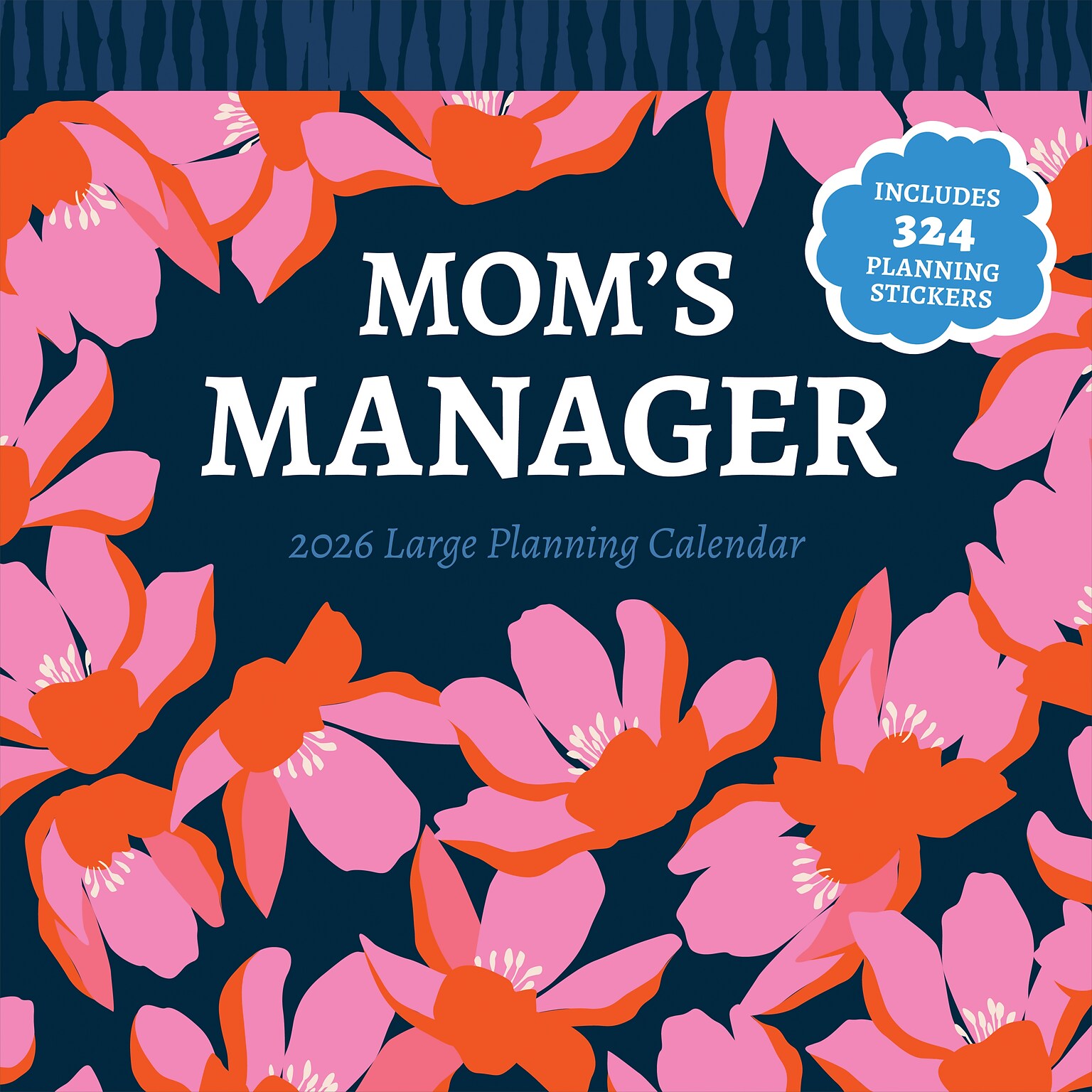 2026 TF Publishing Moms Manager 12 x 12 Monthly Wall Calendar (26-1114)